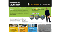 Desktop Screenshot of denvermetrolocksmith.com